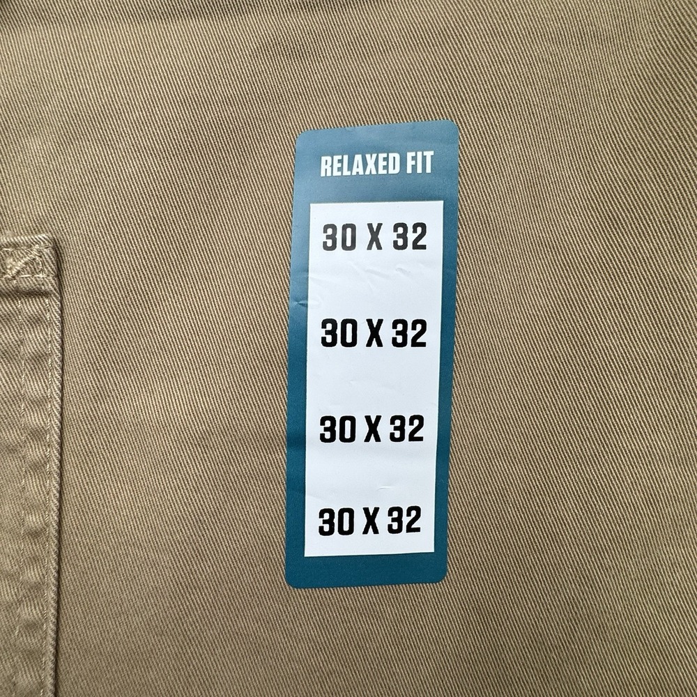 Carhartt Relaxed Fit Twill Work Pants Men's Sz 30x32 BN0324-M Tan Khaki - Picture 2 of 16